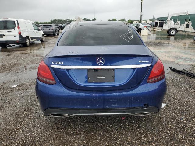  MERCEDES-BENZ C-CLASS 2020 Синий