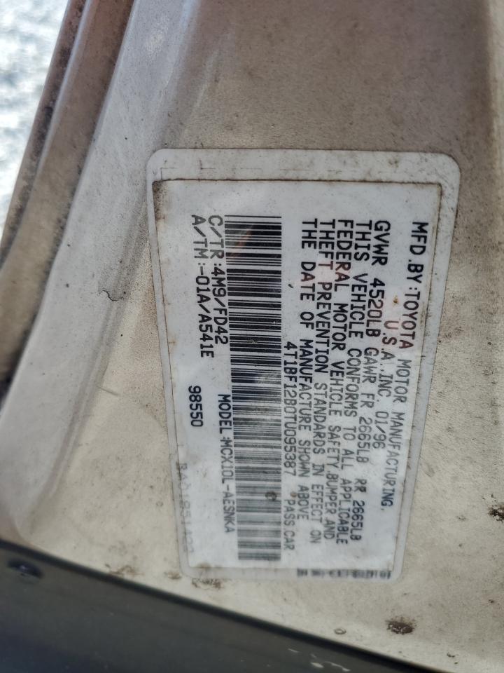 4T1BF12B0TU095387 1996 Toyota Avalon Xl