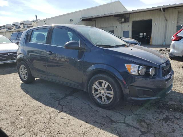 Hatchbacks CHEVROLET SONIC 2015 Blue