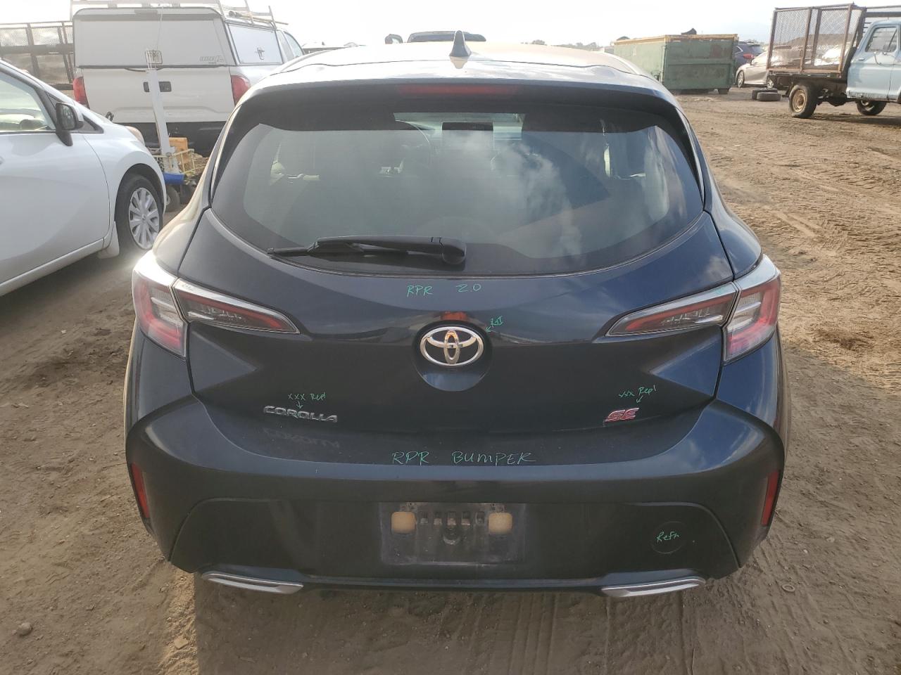 2020 Toyota Corolla Se VIN: JTNB4RBE9L3080648 Lot: 75006764