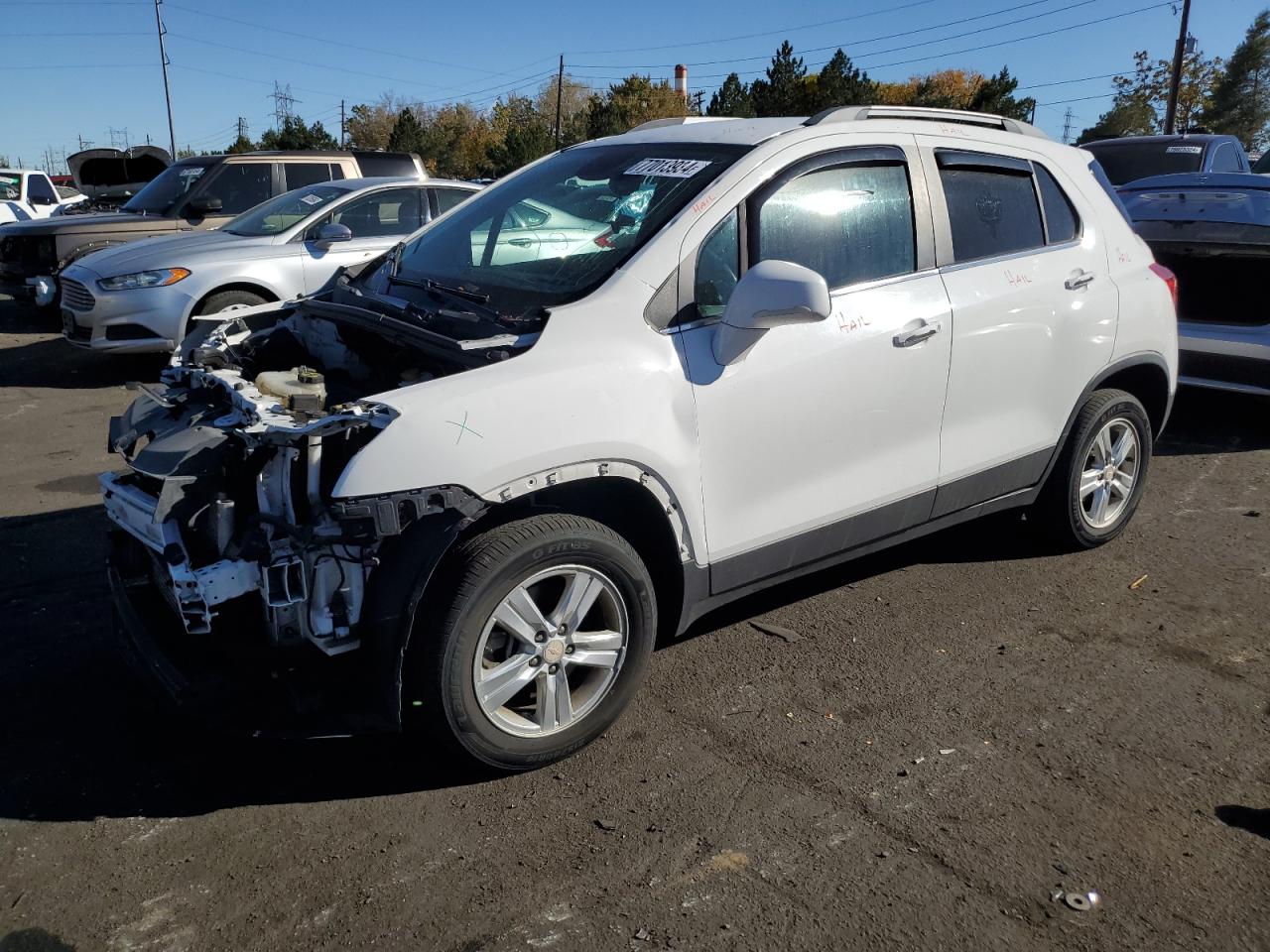 VIN 3GNCJPSB6GL186634 2016 CHEVROLET TRAX no.1