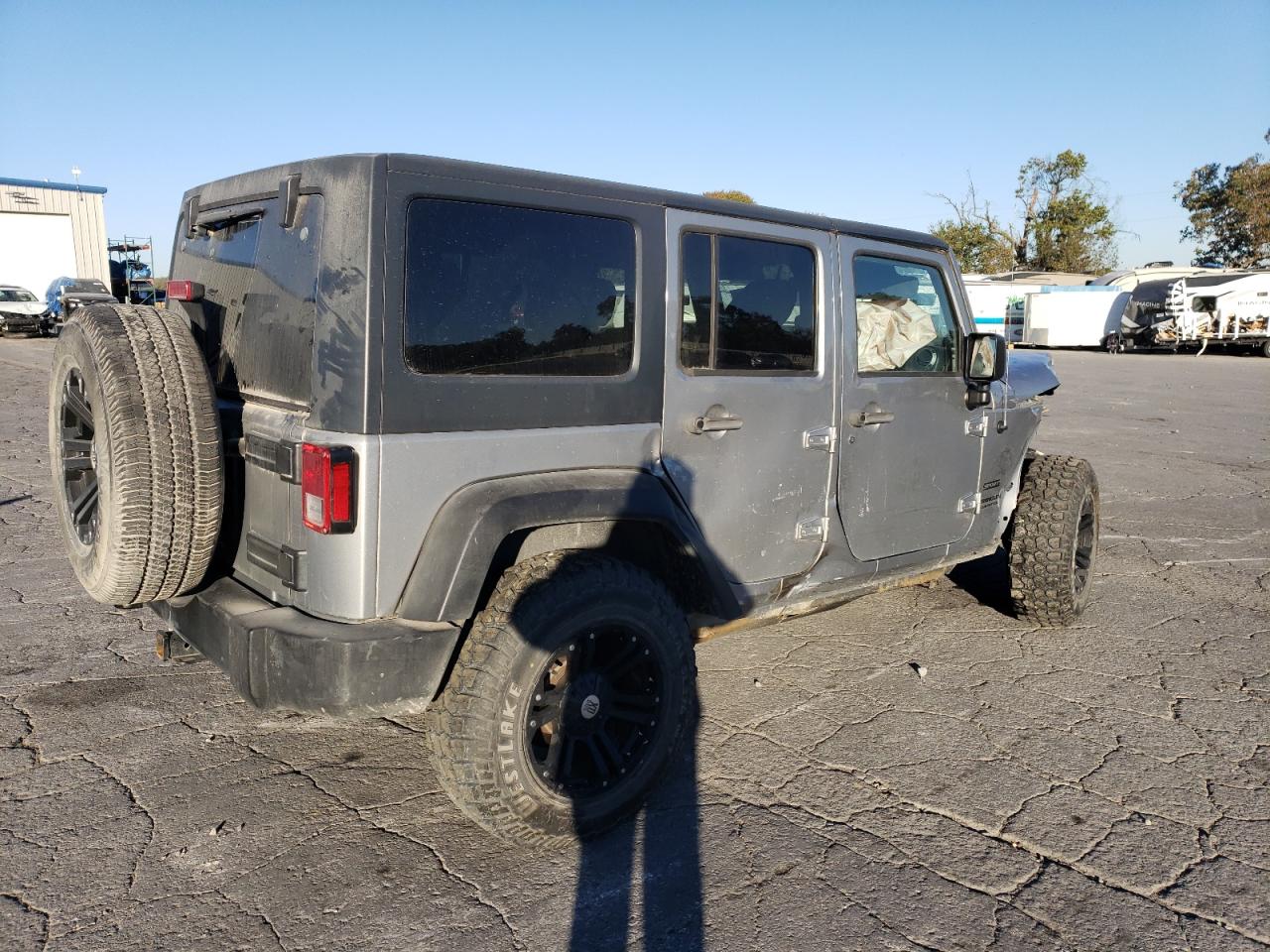 VIN 1C4BJWDG4EL316345 2014 JEEP WRANGLER no.3