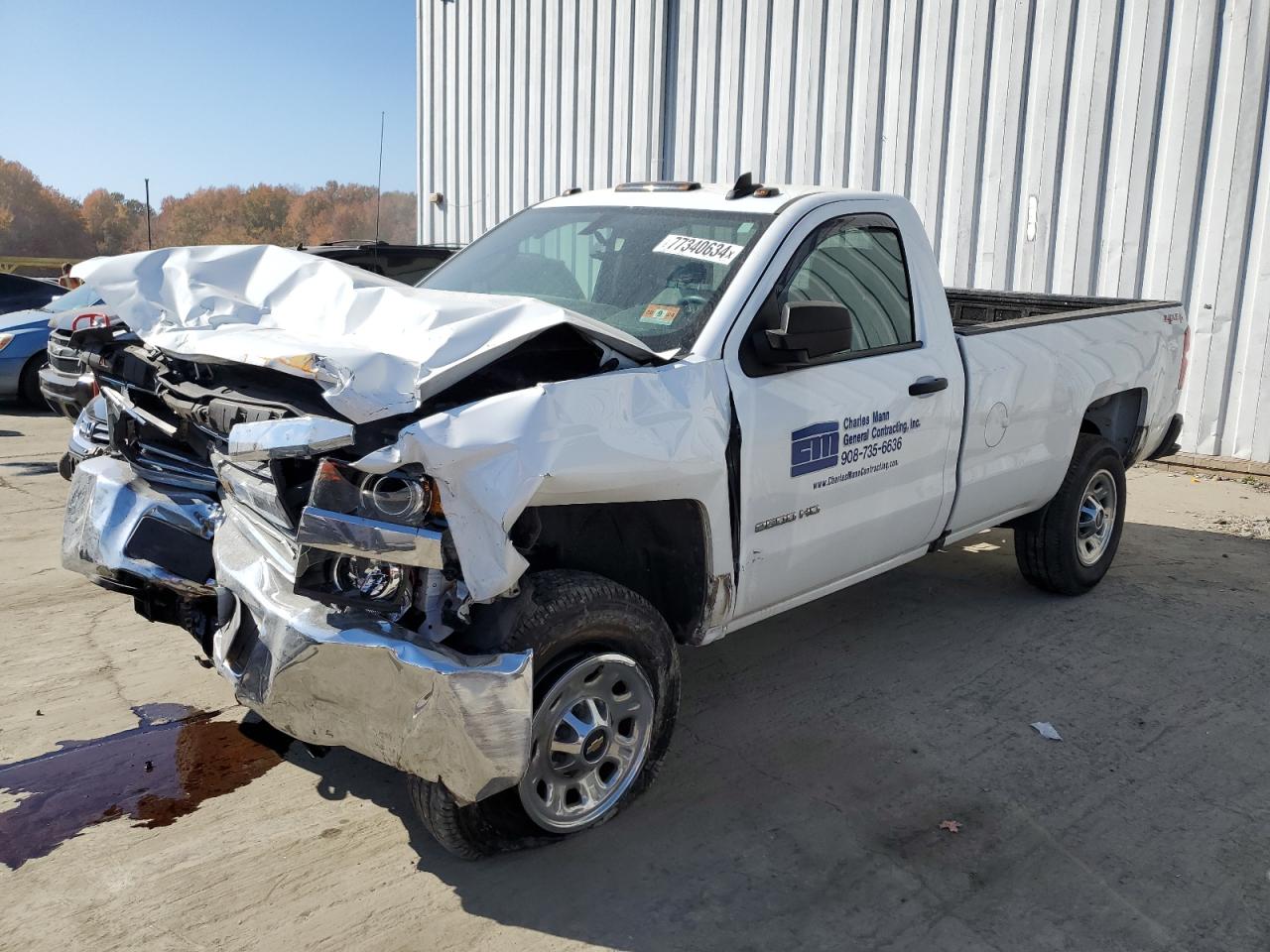 2017 Chevrolet Silverado K2500 Heavy Duty VIN: 1GC0KUEGXHZ237786 Lot: 77340634