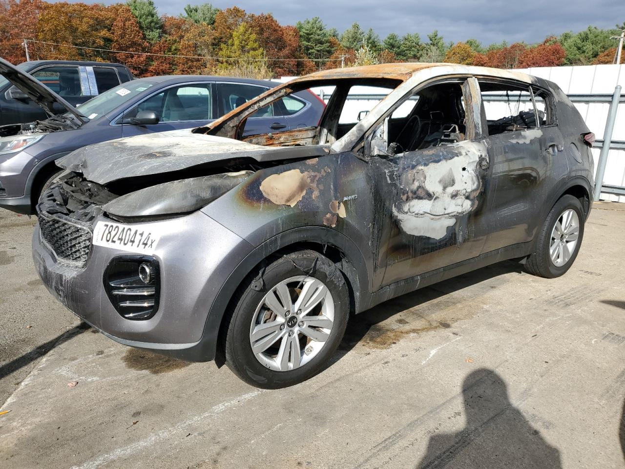 2018 Kia Sportage Lx for Sale in Exeter, RI - Burn