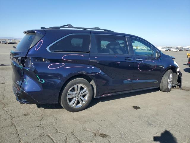  TOYOTA SIENNA 2021 Blue