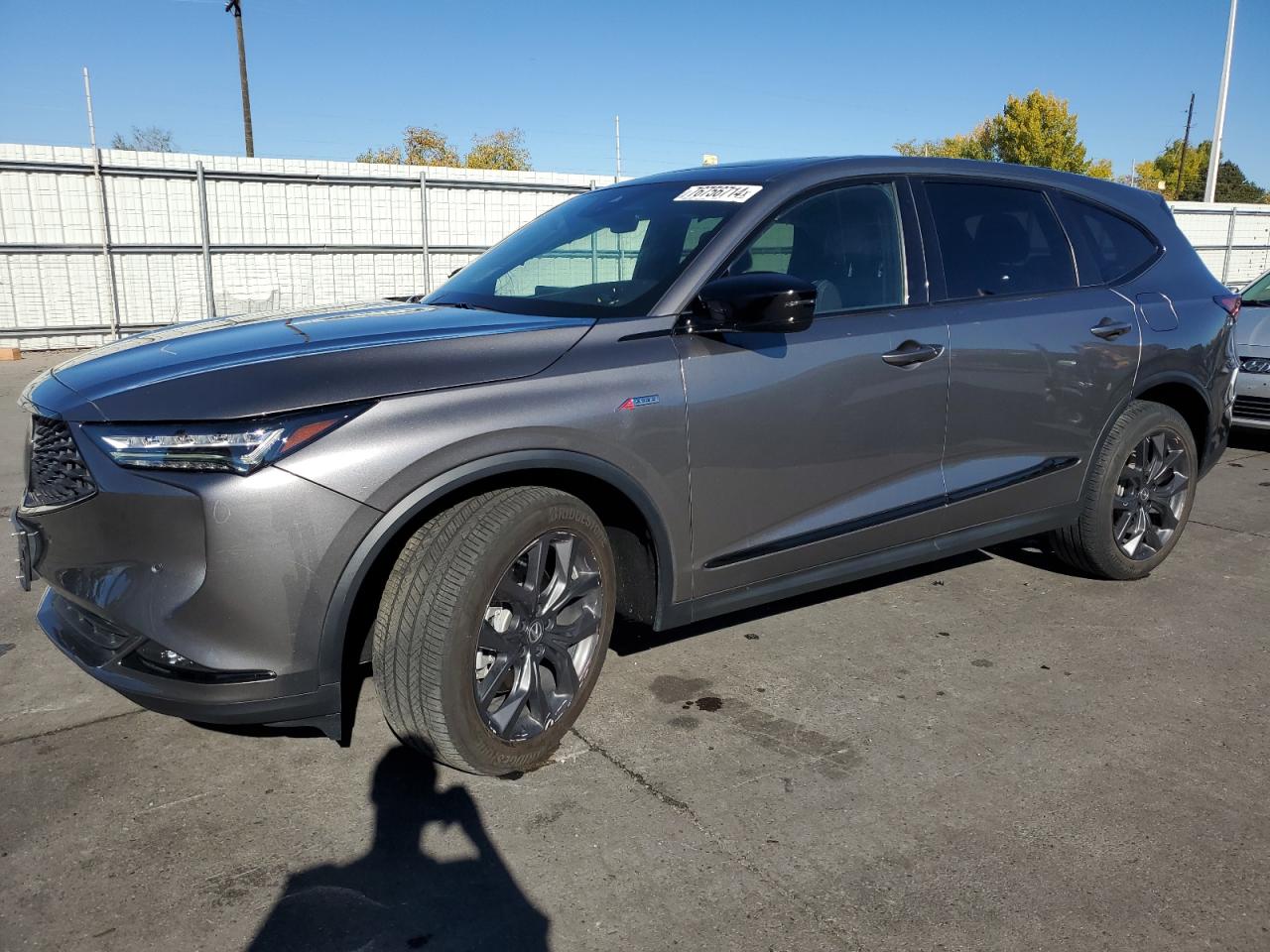 VIN 5J8YE1H05NL016362 2022 ACURA MDX no.1