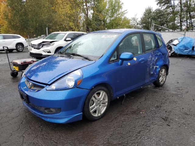 2008 Honda Fit Sport na sprzedaż w Portland, OR - Side