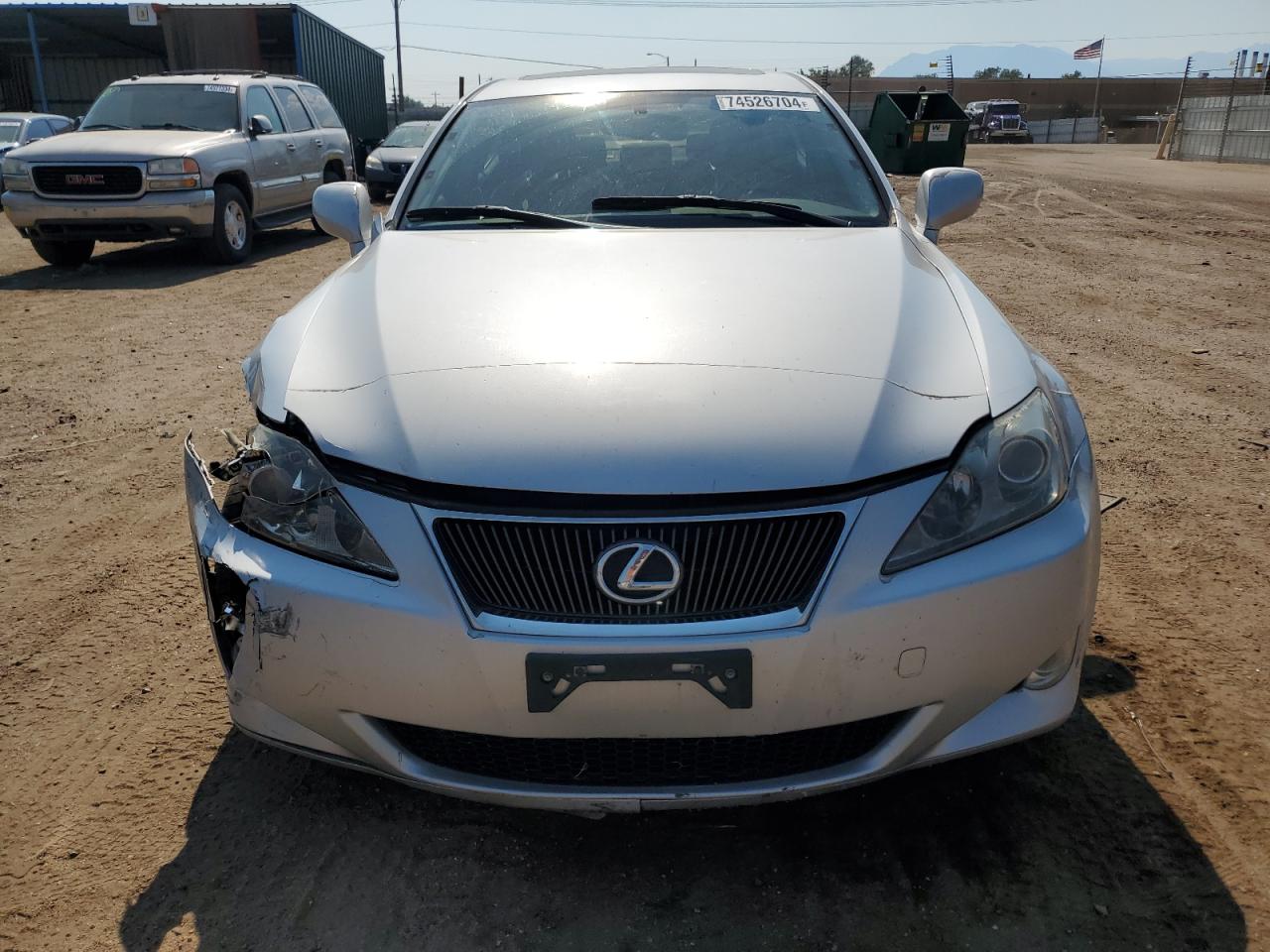 2006 Lexus Is 250 VIN: JTHCK262165006170 Lot: 74526704