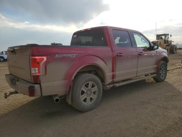  FORD F-150 2016 Burgundy