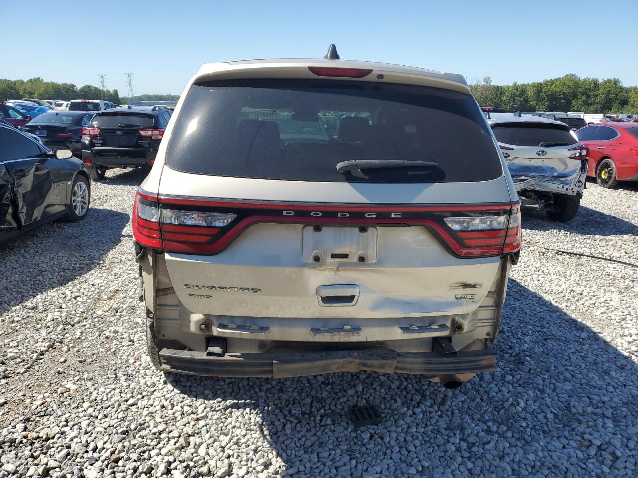 2014 Dodge Durango Sxt VIN: 1C4RDJAG6EC475977 Lot: 73588134