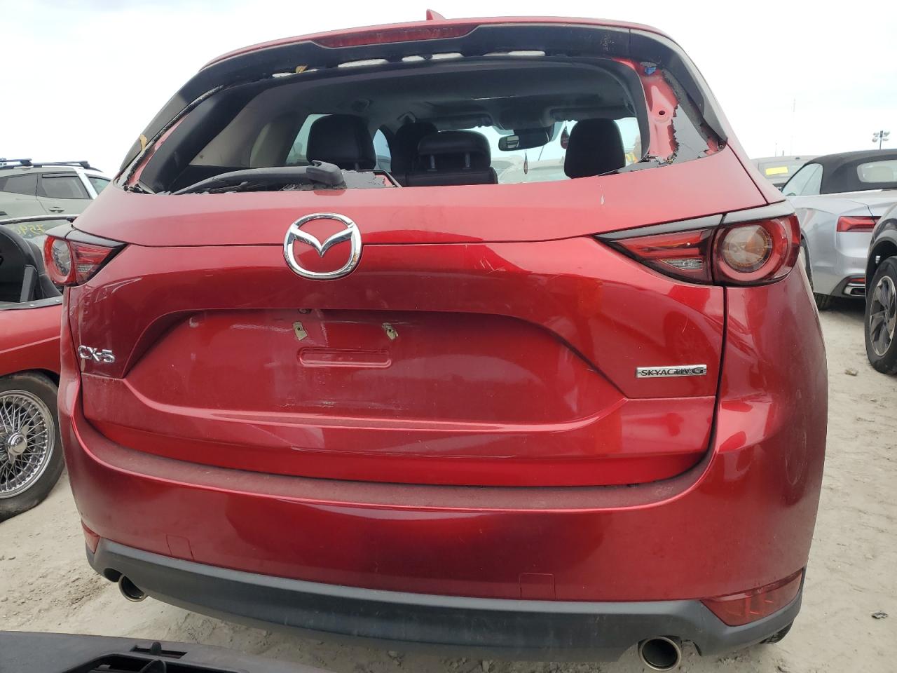 2020 Mazda Cx-5 Grand Touring VIN: JM3KFADM9L0752320 Lot: 76444364