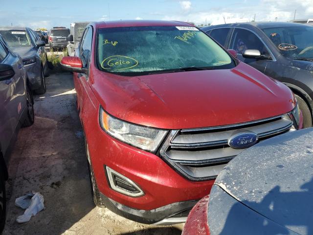  FORD EDGE 2015 Червоний