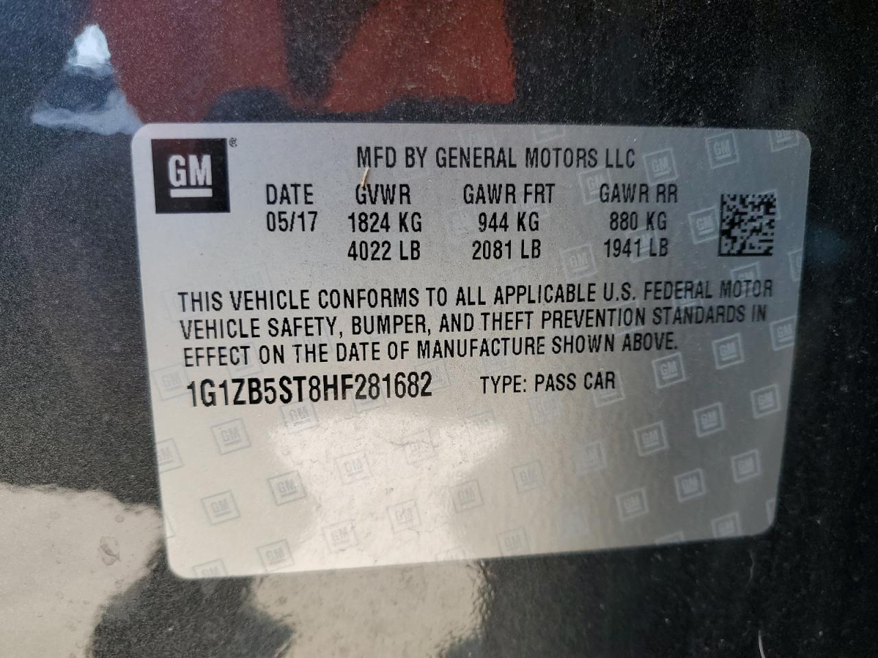 2017 Chevrolet Malibu - Image 13
