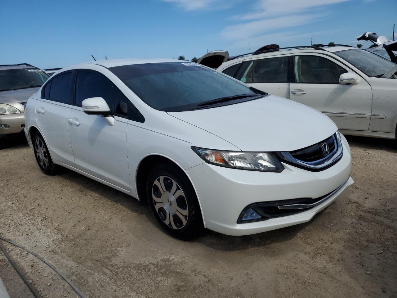 2013 Honda Civic Hybrid VIN: 19XFB4F28DE001267 Lot: 74878944