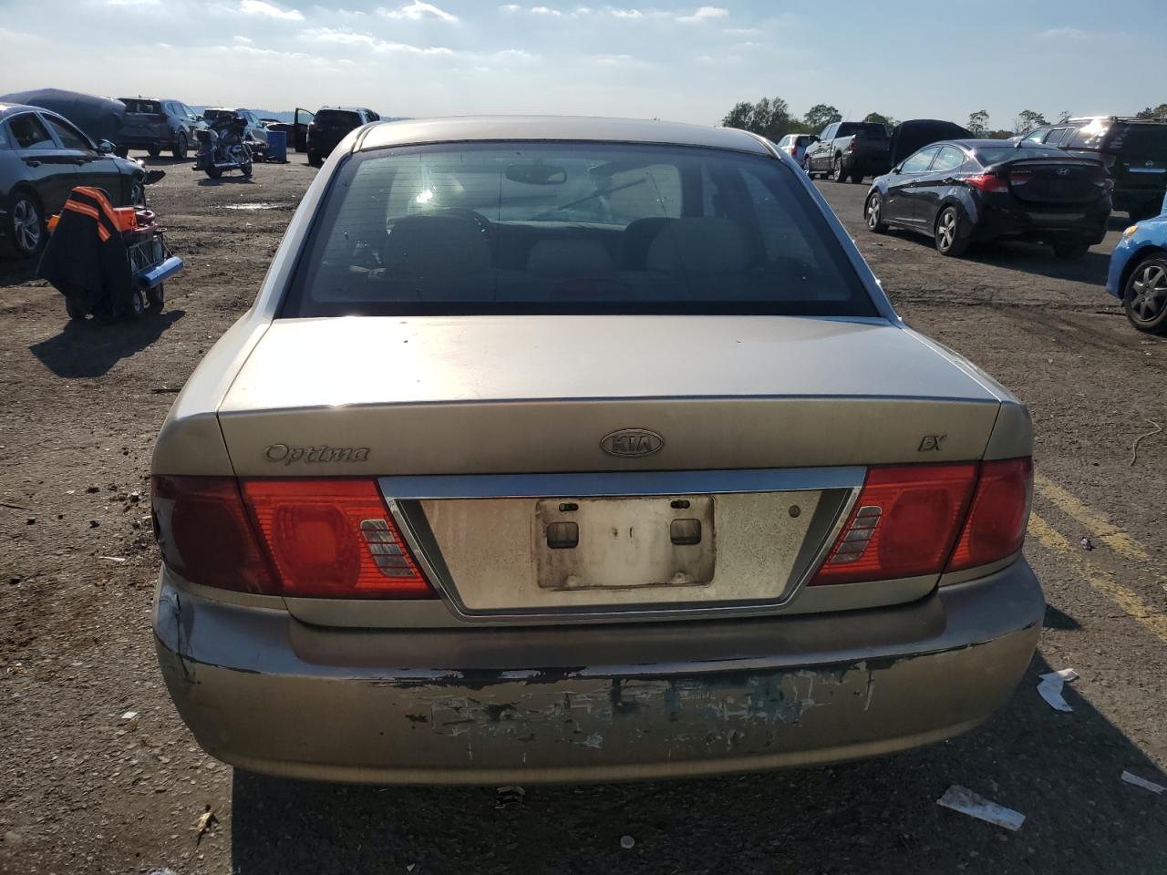 2004 Kia Optima Lx VIN: KNAGD126X45355063 Lot: 73713174