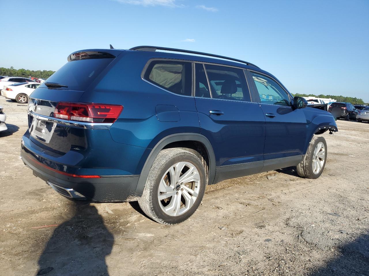 2021 Volkswagen Atlas Se VIN: 1V2JR2CAXMC547435 Lot: 75210574