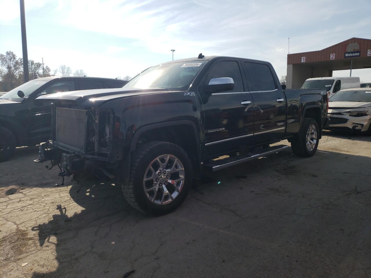 2014 GMC Sierra K1500 Slt VIN: 3GTU2VEC7EG308085 Lot: 78598334