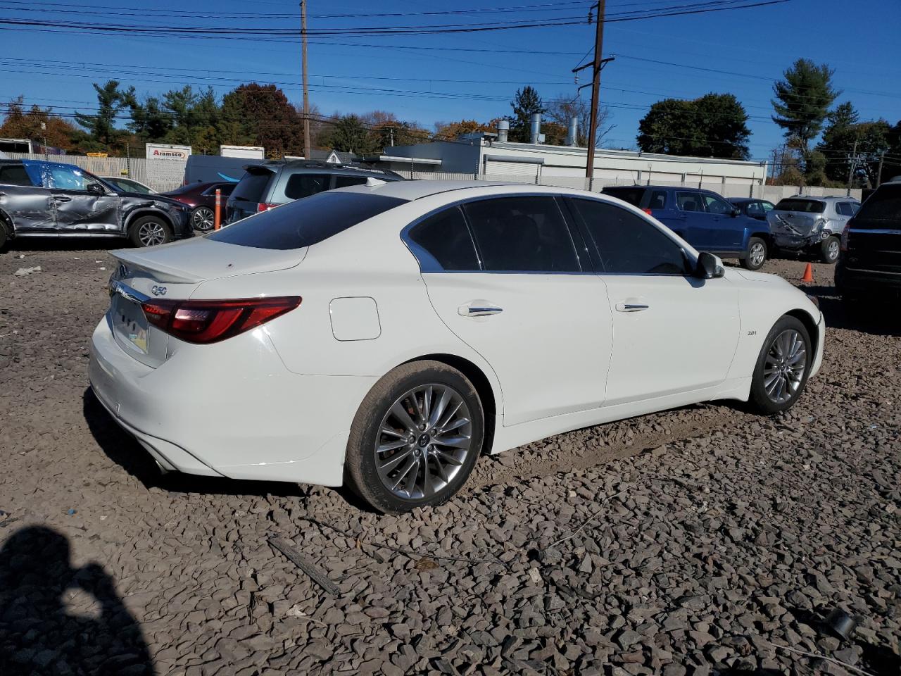 2018 Infiniti Q50 Pure VIN: JN1CV7ARXJM280057 Lot: 77619614