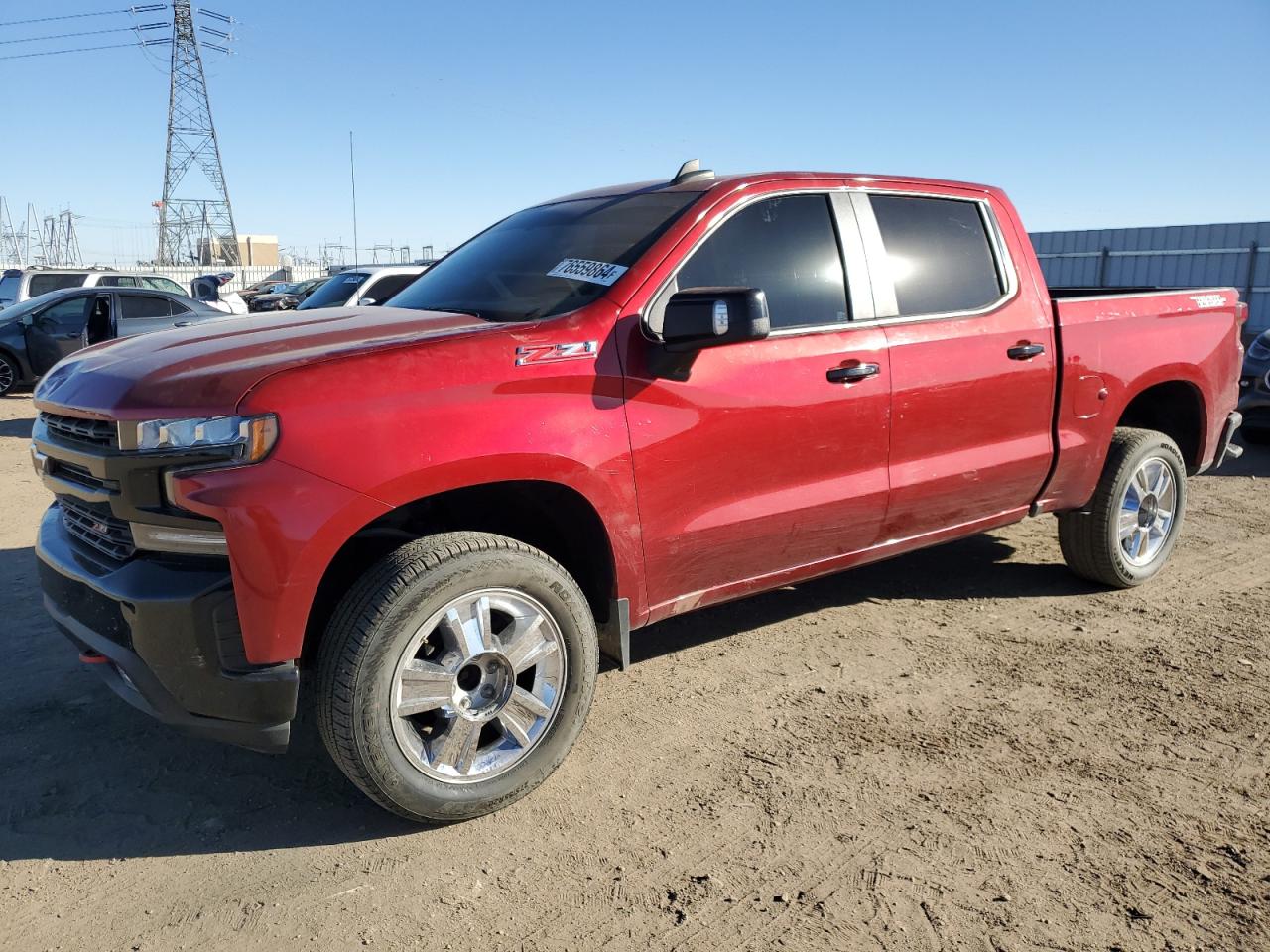 2021 Chevrolet Silverado K1500 Lt Trail Boss продається в Adelanto, CA - Vandalism
