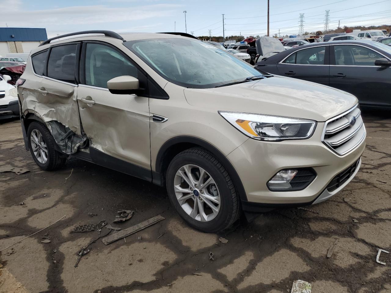 2018 Ford Escape Se VIN: 1FMCU0GDXJUC77156 Lot: 77529394