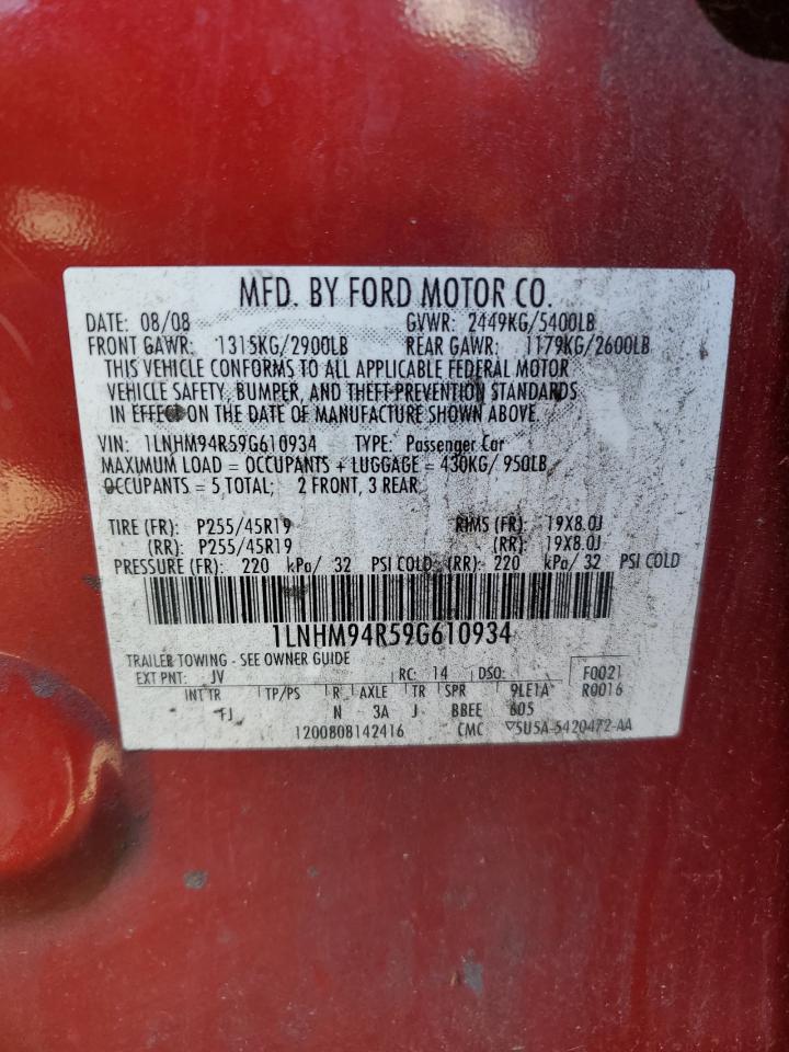 2009 Lincoln MKS - Image 13