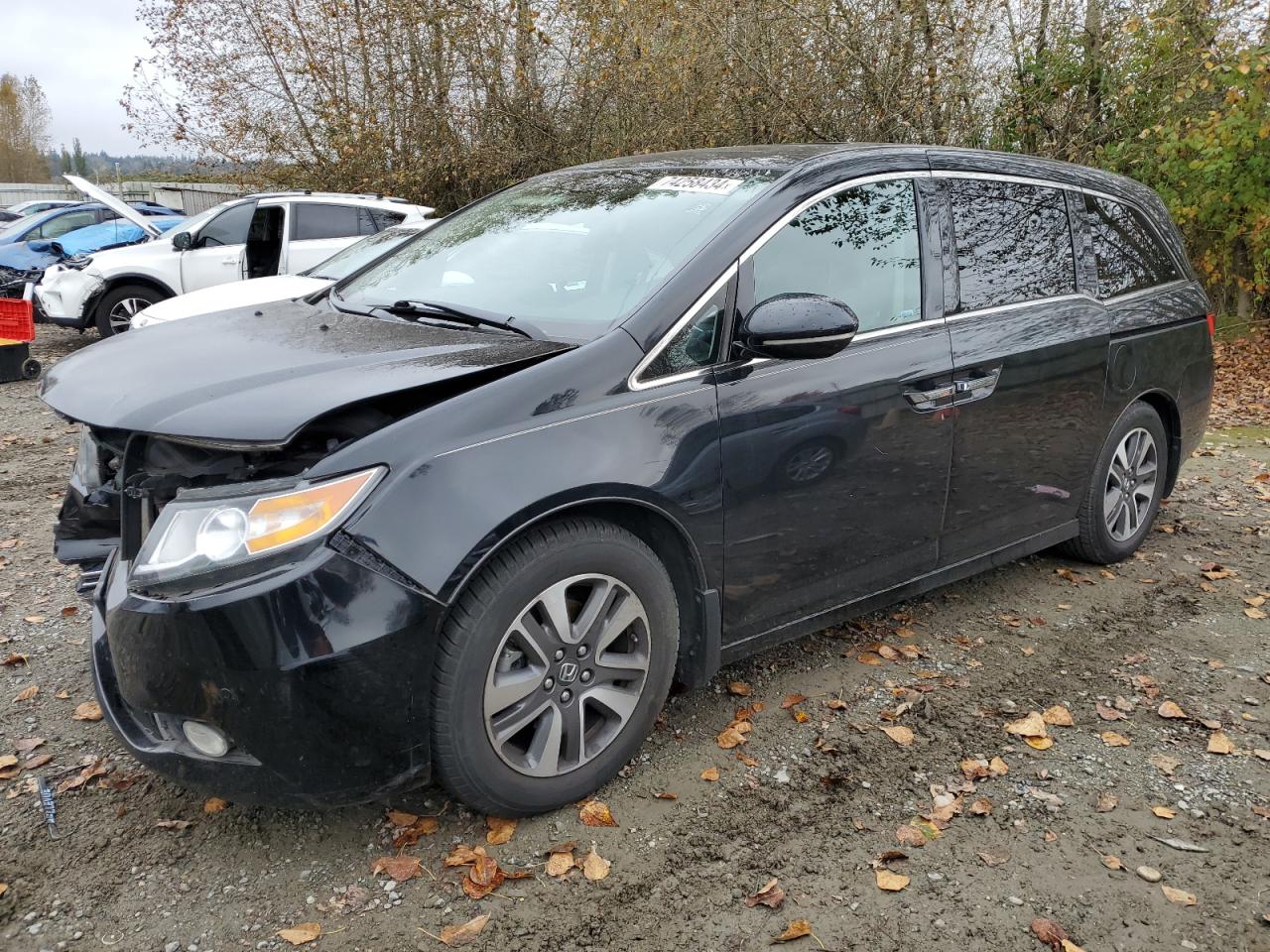 5FNRL5H90EB062215 2014 Honda Odyssey Touring