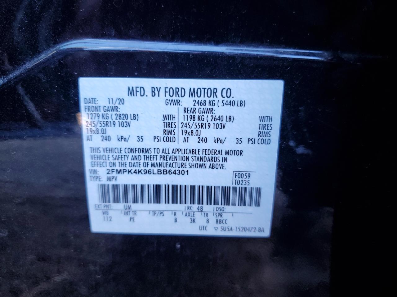 2020 Ford Edge - Image 12