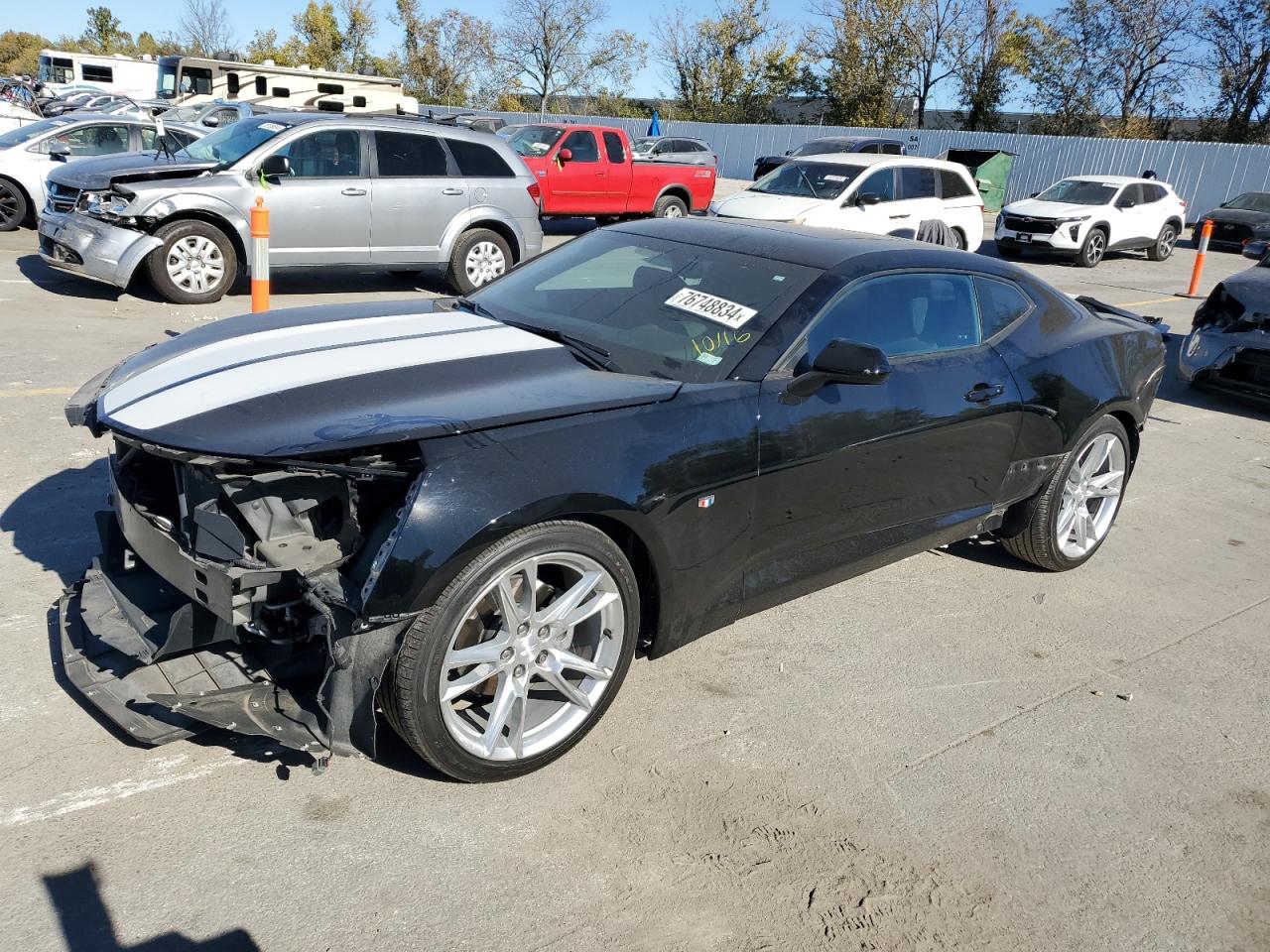 2019 Chevrolet Camaro Ls de vânzare în Bridgeton, MO - Front End