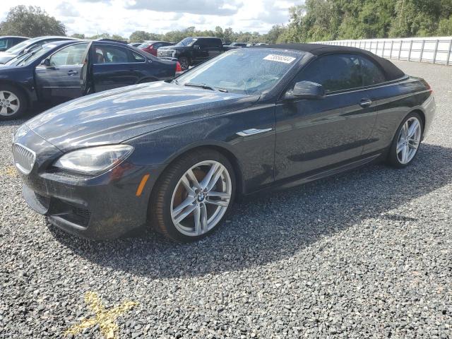 2015 Bmw 650 I за продажба в Midway, FL - Water/Flood