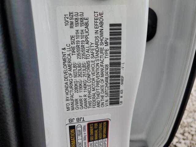 5J8TC2H54ML047408 Acura RDX TECHNO 13