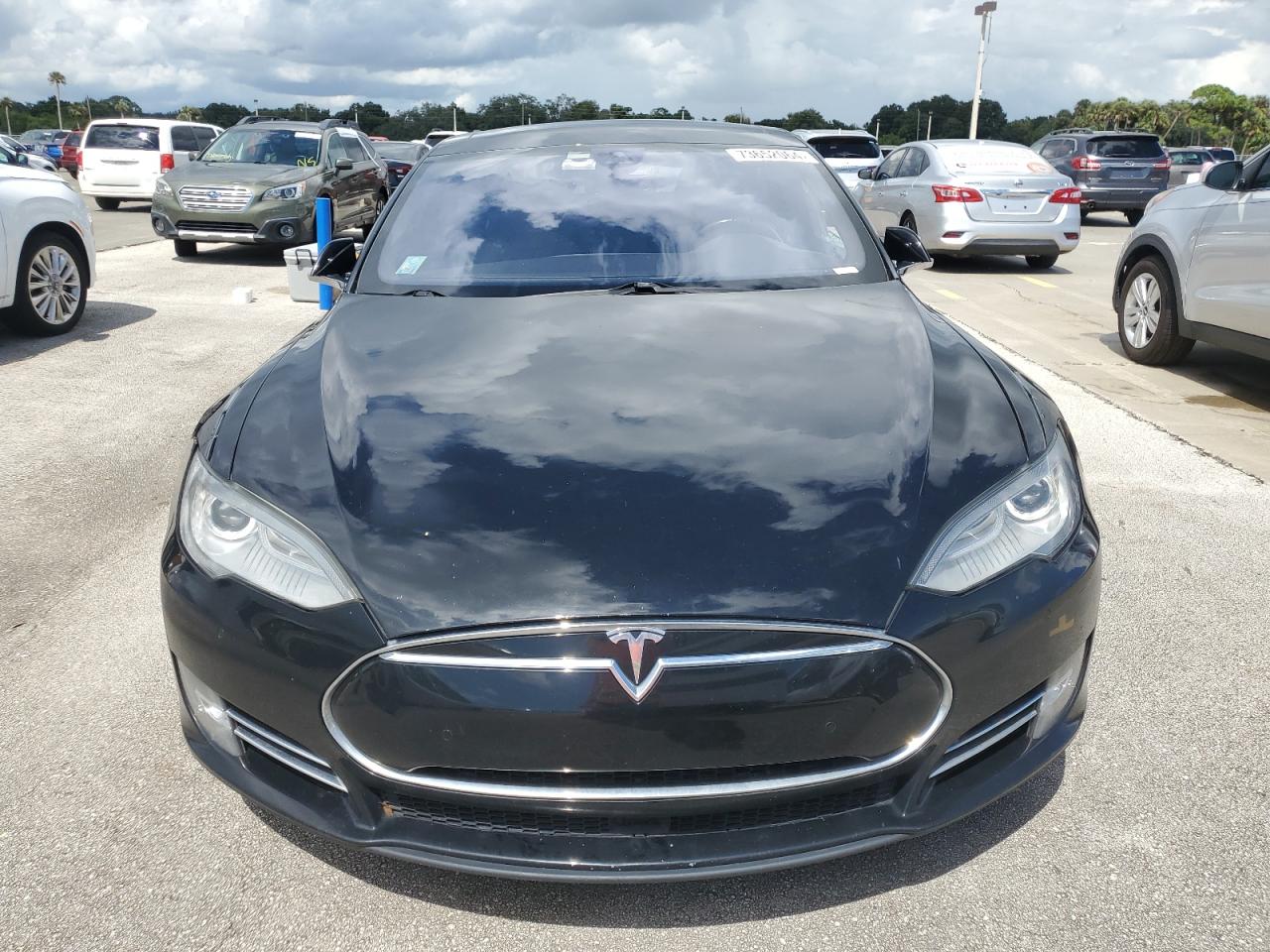 VIN 5YJSA1H25EFP66090 2014 TESLA MODEL S no.5