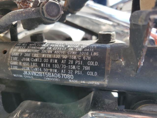 2011 KAWASAKI VN900 B