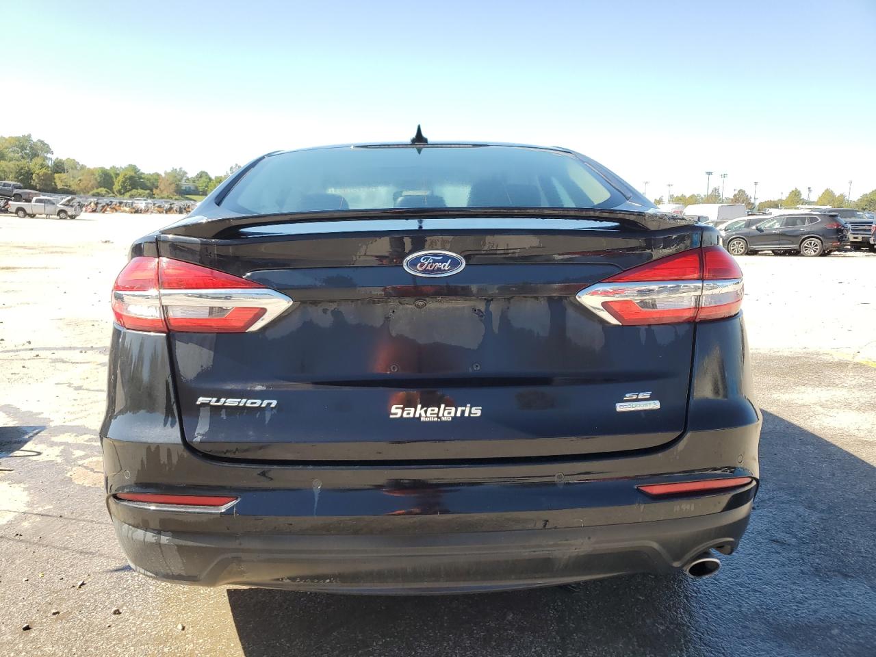 2019 Ford Fusion Se VIN: 3FA6P0HD7KR172399 Lot: 81907483