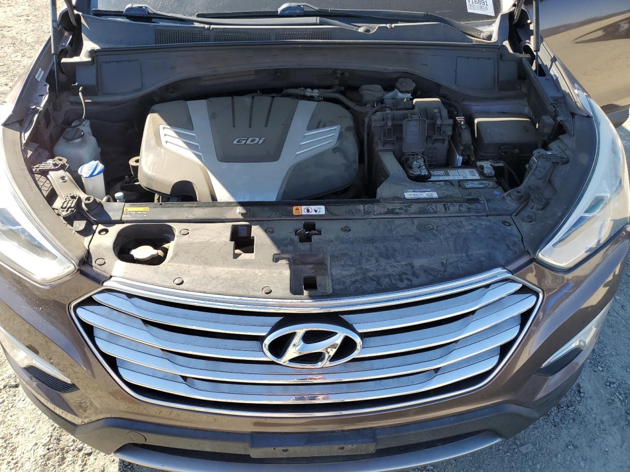 KM8SNDHF2FU091571 2015 Hyundai Santa Fe Gls