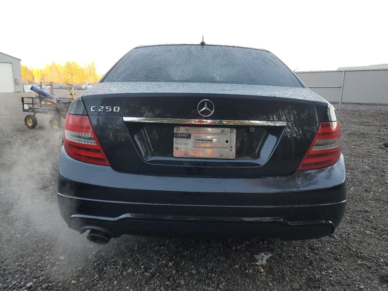 2012 Mercedes-Benz C 250 VIN: WDDGF4HBXCA698308 Lot: 74985614