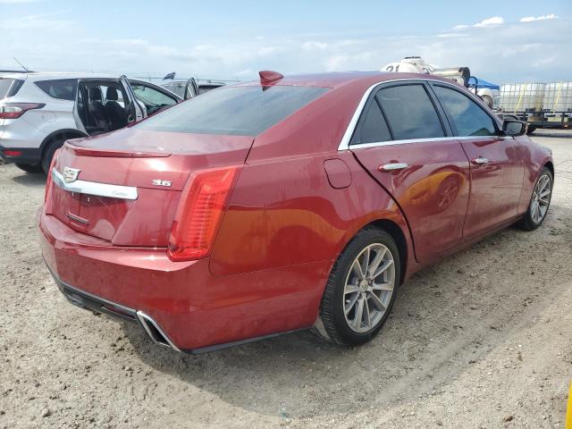  CADILLAC CTS 2017 Червоний