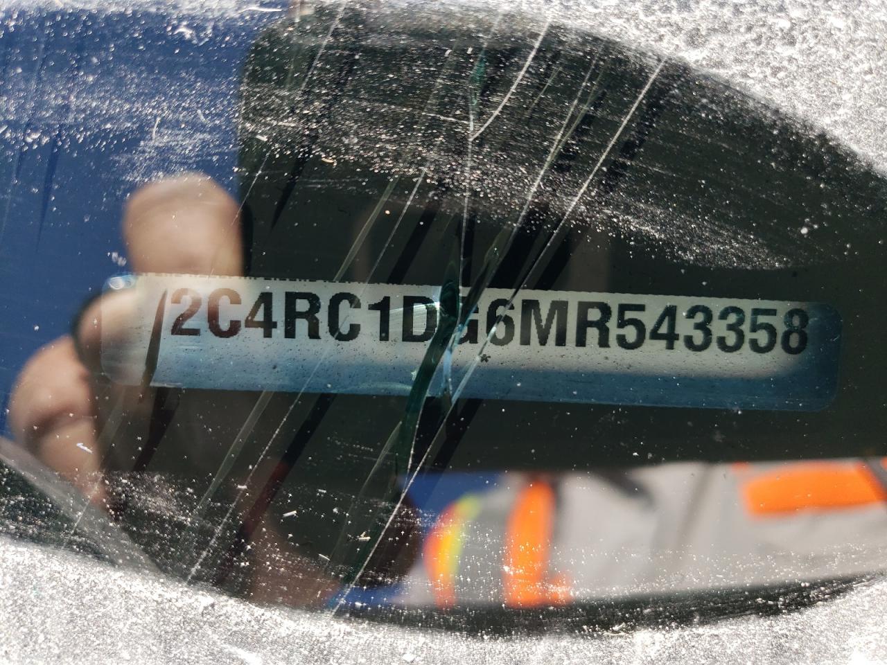 2021 Chrysler Voyager Lxi VIN: 2C4RC1DG6MR543358 Lot: 74532714