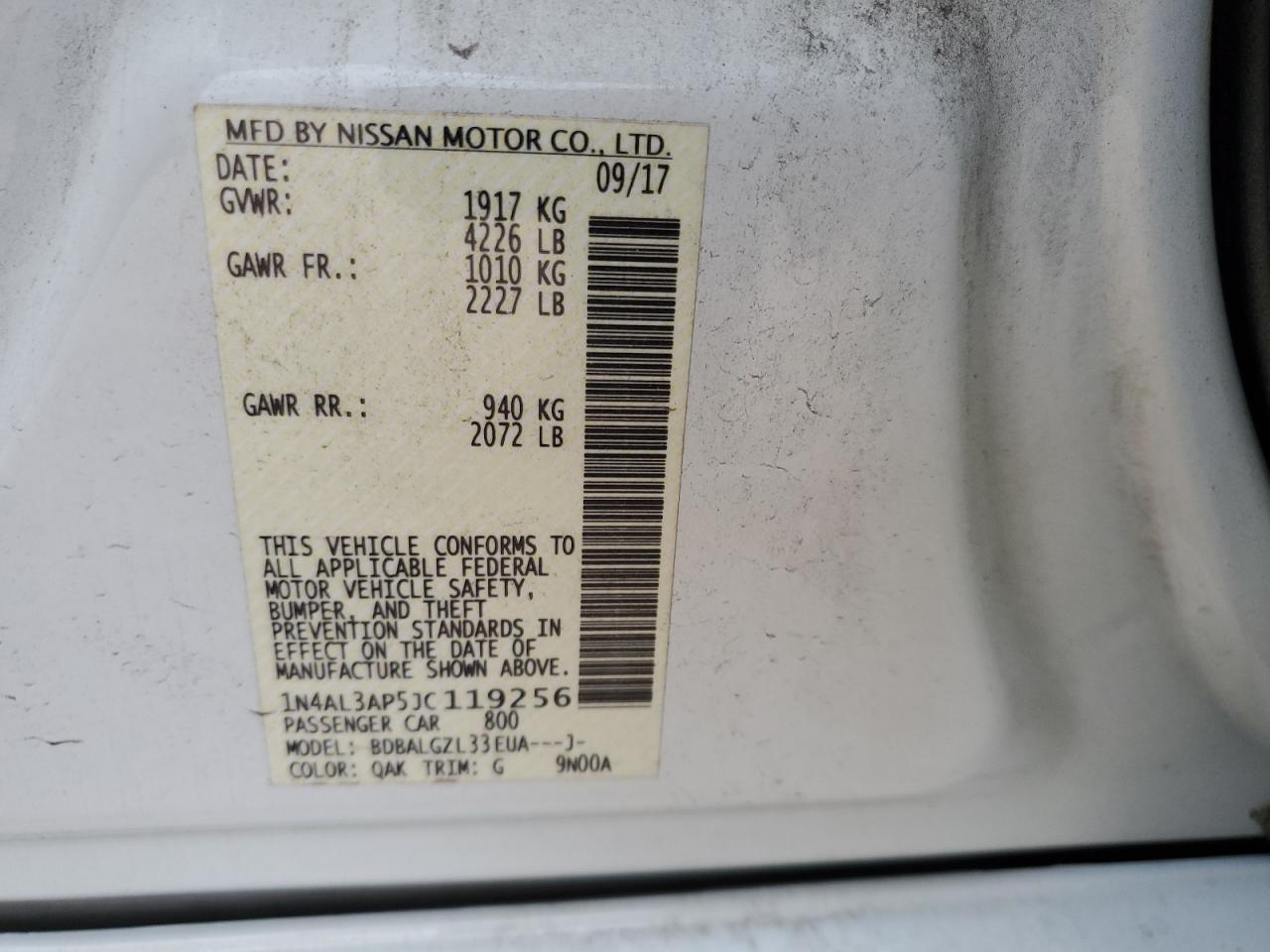 2018 Nissan Altima - Image 12