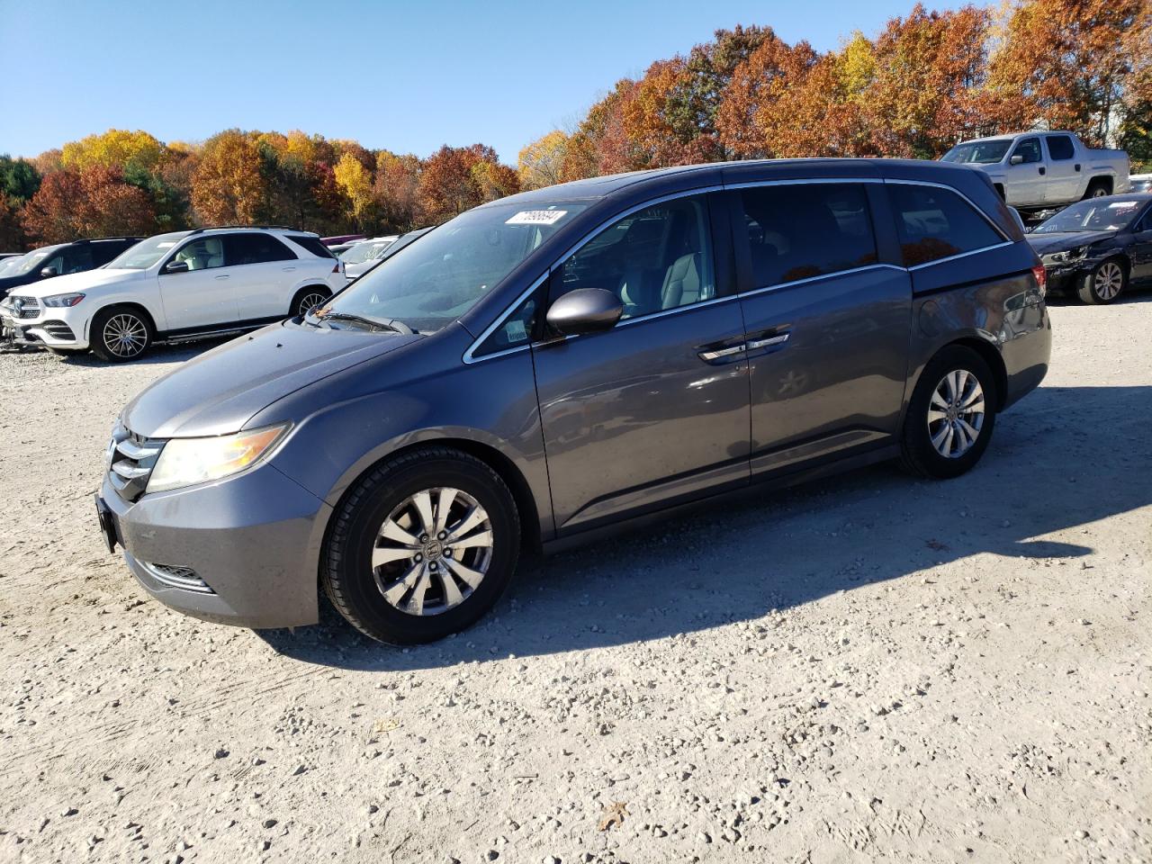 5FNRL5H6XEB138397 2014 Honda Odyssey Exl