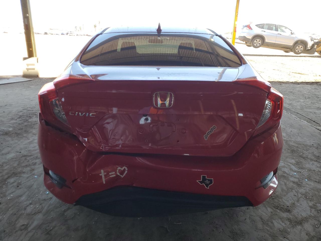 2018 Honda Civic Ex VIN: 2HGFC2F7XJH538303 Lot: 76678104