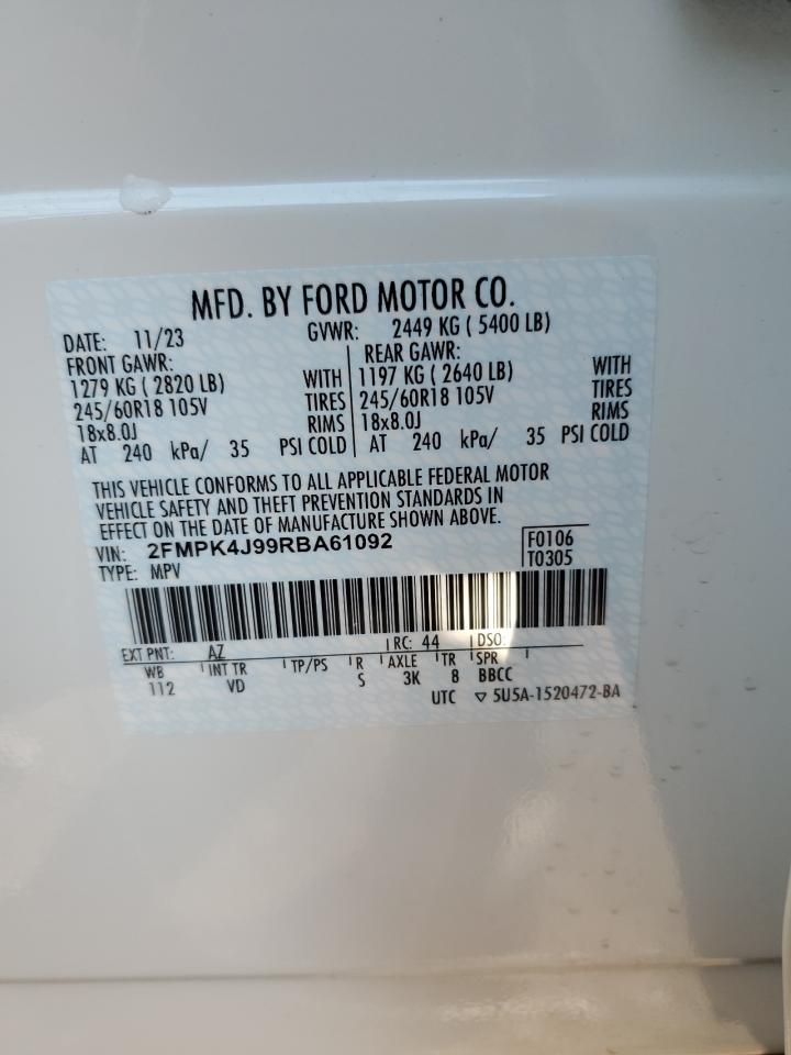 2FMPK4J99RBA61092 2024 FORD EDGE - Image 13