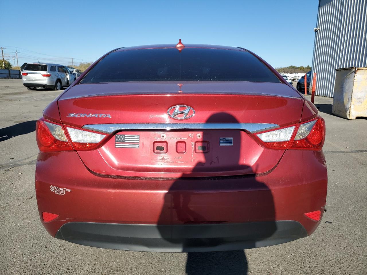 2014 Hyundai Sonata Gls VIN: 5NPEB4AC5EH935685 Lot: 77349674