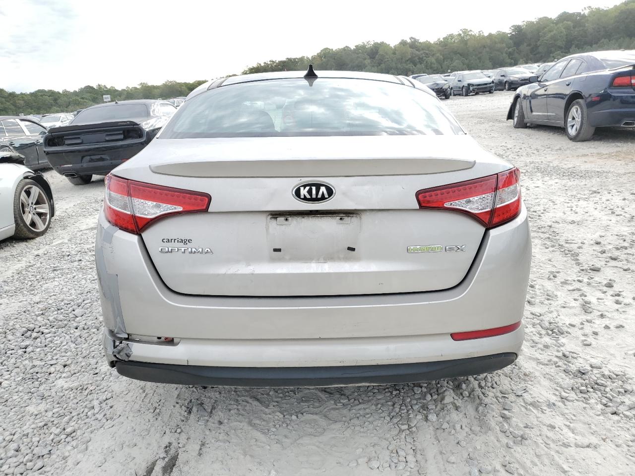 2013 Kia Optima Hybrid VIN: KNAGM4AD9D5040384 Lot: 76238824