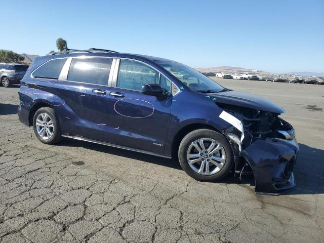  TOYOTA SIENNA 2021 Blue