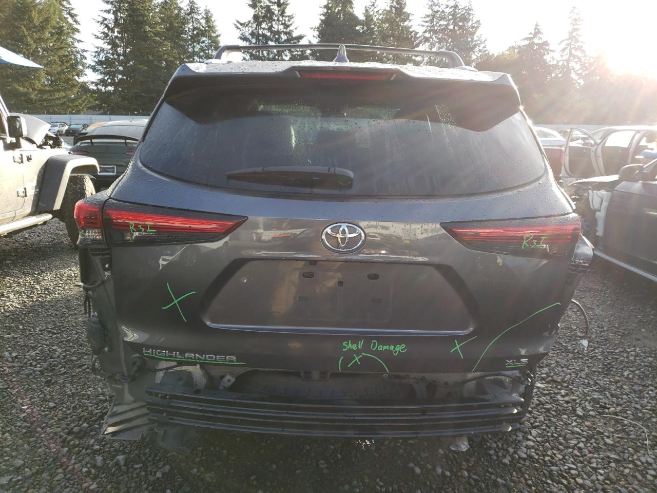 2023 Toyota Highlander L VIN: 5TDKDRAH7PS004253 Lot: 77904654