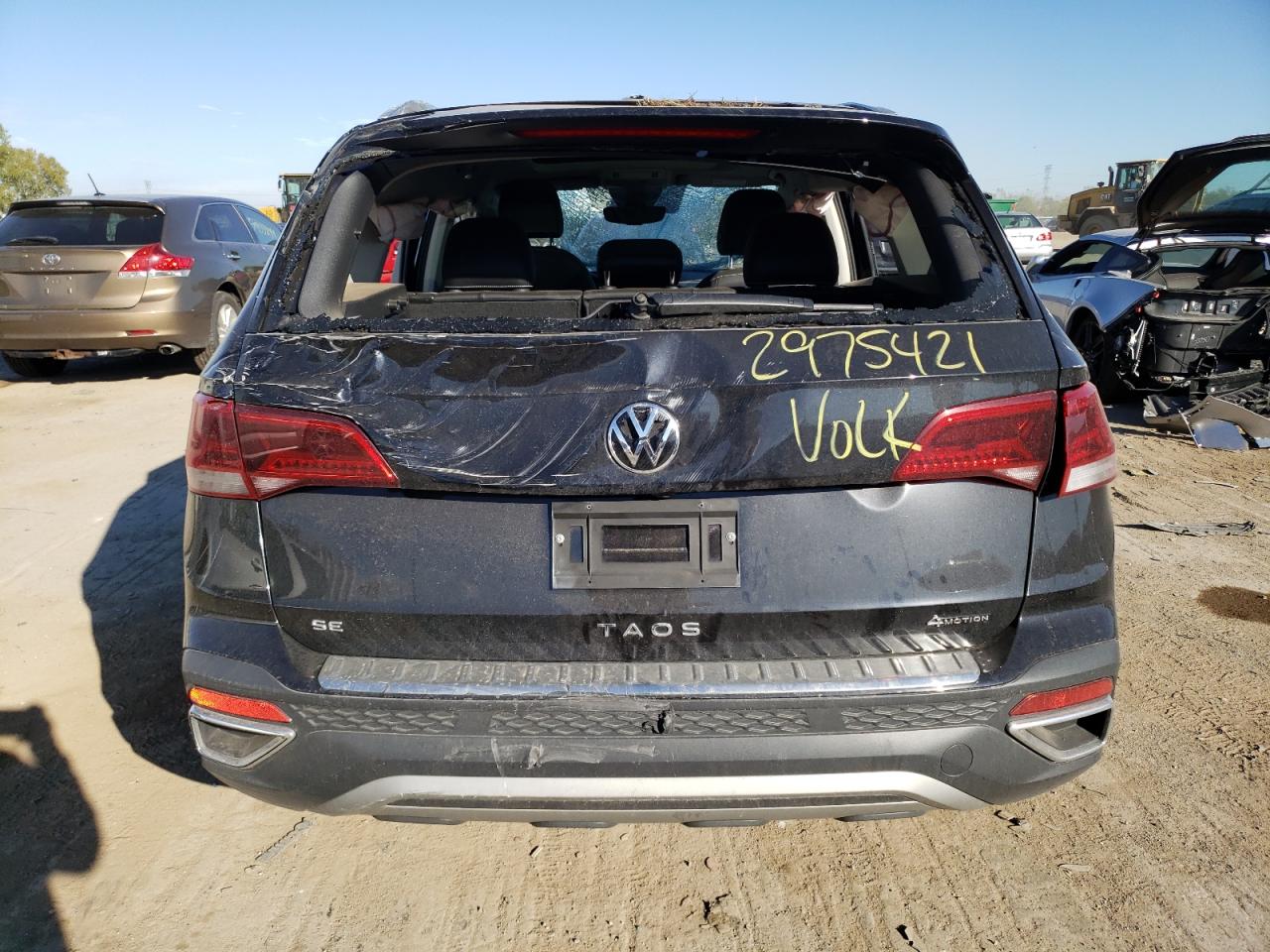 2023 Volkswagen Taos Se VIN: 3VVNX7B25PM328662 Lot: 74874834