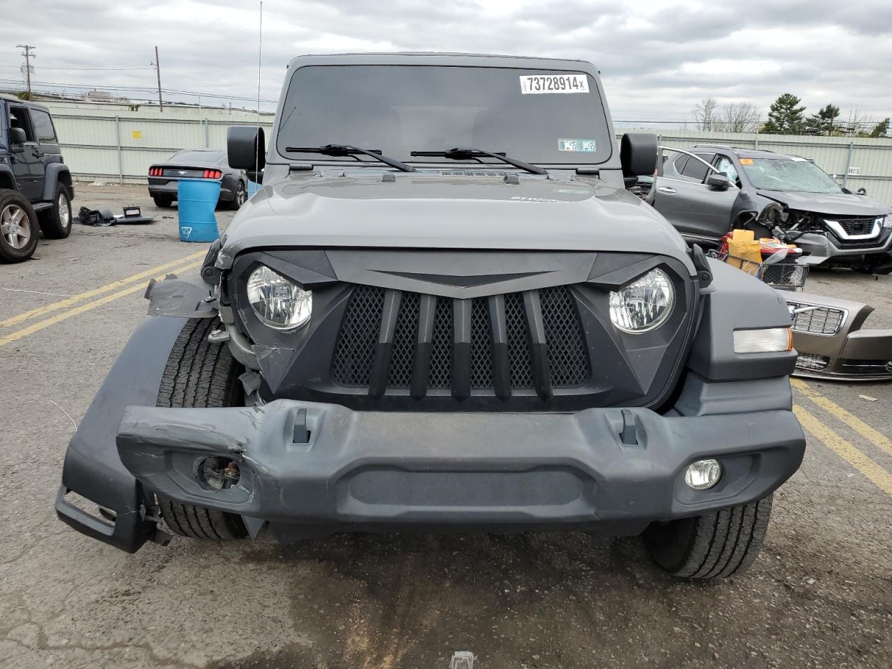 2019 Jeep Wrangler Unlimited Sport VIN: 1C4HJXDG5KW676394 Lot: 73728914