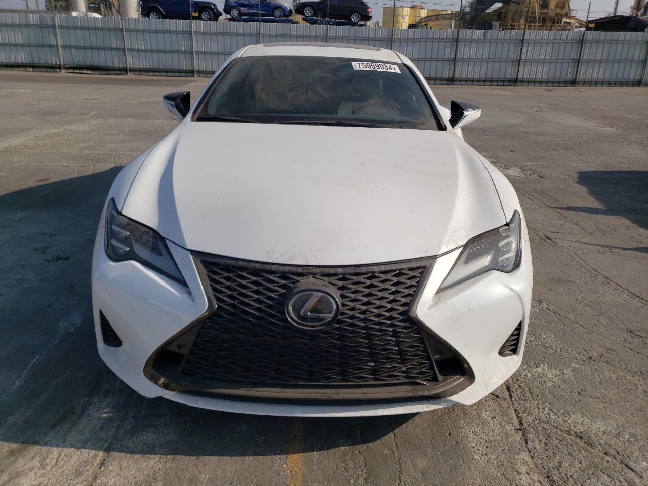 2021 Lexus Rc 300 Base VIN: JTHGA5BC9M5011828 Lot: 75959934