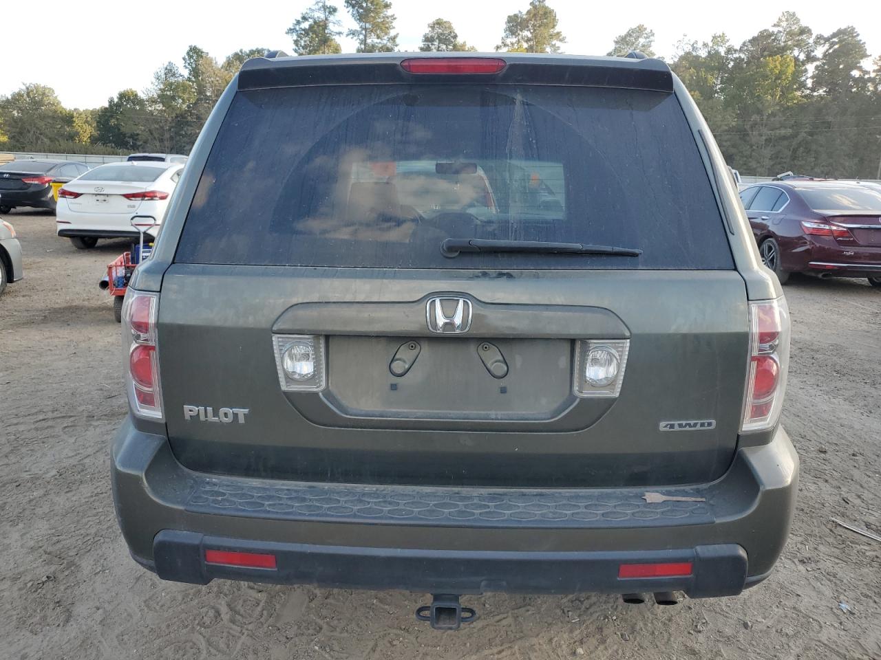 2006 Honda Pilot Ex VIN: 5FNYF185X6B016966 Lot: 73475554