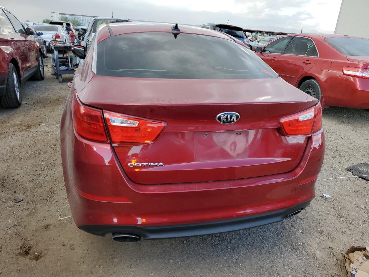 2015 Kia Optima Lx VIN: 5XXGM4A70FG412755 Lot: 77025564